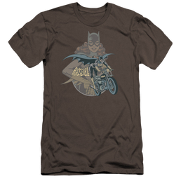 Batgirl Batgirl Biker - Men's Premium Slim Fit T-Shirt Men's Premium Slim Fit T-Shirt Batman   
