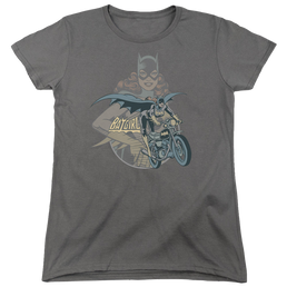 Batgirl Batgirl Biker - Women's T-Shirt Women's T-Shirt Batman   