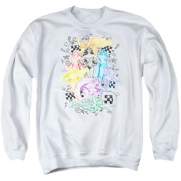 DC Comics Super - Men's Crewneck Sweatshirt Men's Crewneck Sweatshirt Justice League   
