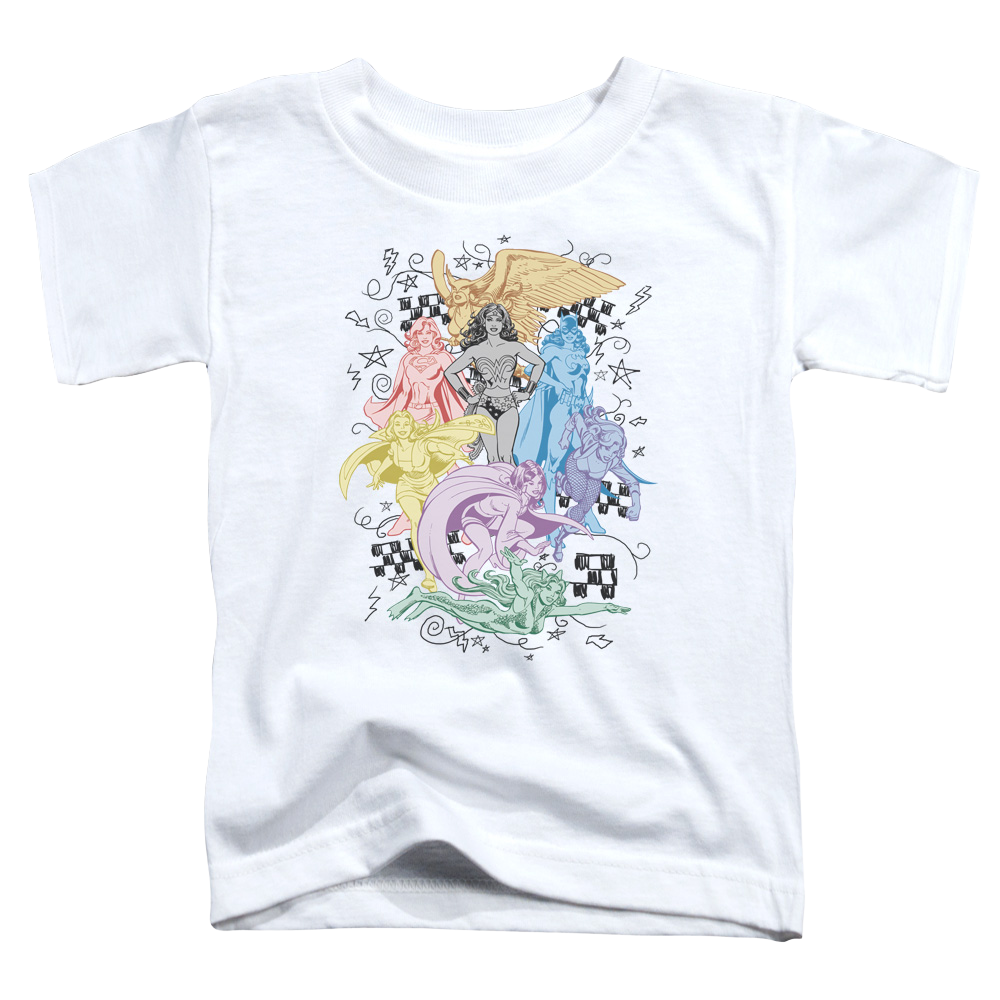 Justice League Super - Kid's T-Shirt Kid's T-Shirt (Ages 4-7) Justice League   