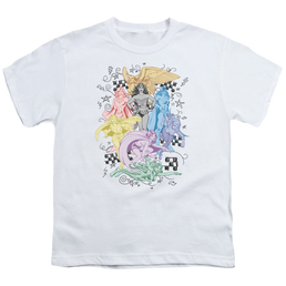 Justice League Super - Youth T-Shirt Youth T-Shirt (Ages 8-12) Justice League   