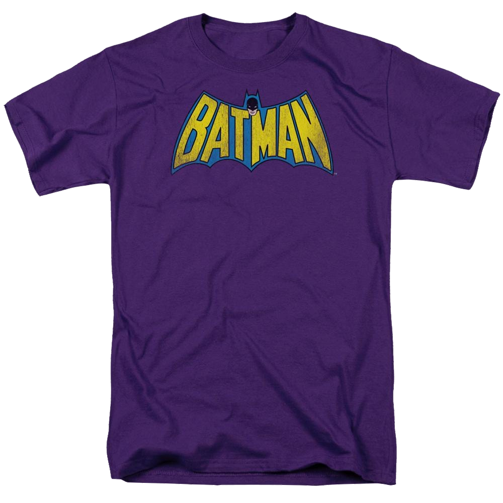 Dc Batman Classic Batman Logo Distressed - Men's Regular Fit T-Shirt Men's Regular Fit T-Shirt Batman   