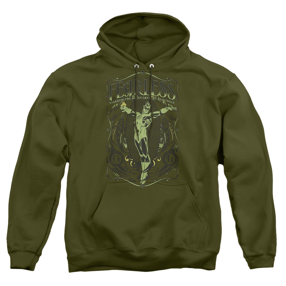Green Lantern Fearless - Pullover Hoodie Pullover Hoodie Green Lantern   