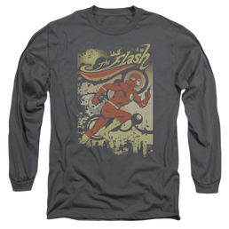 Flash, The Just Passing Through - Men's Long Sleeve T-Shirt Men's Long Sleeve T-Shirt The Flash   
