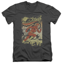 Flash, The Just Passing Through - Men's V-Neck T-Shirt Men's V-Neck T-Shirt The Flash   