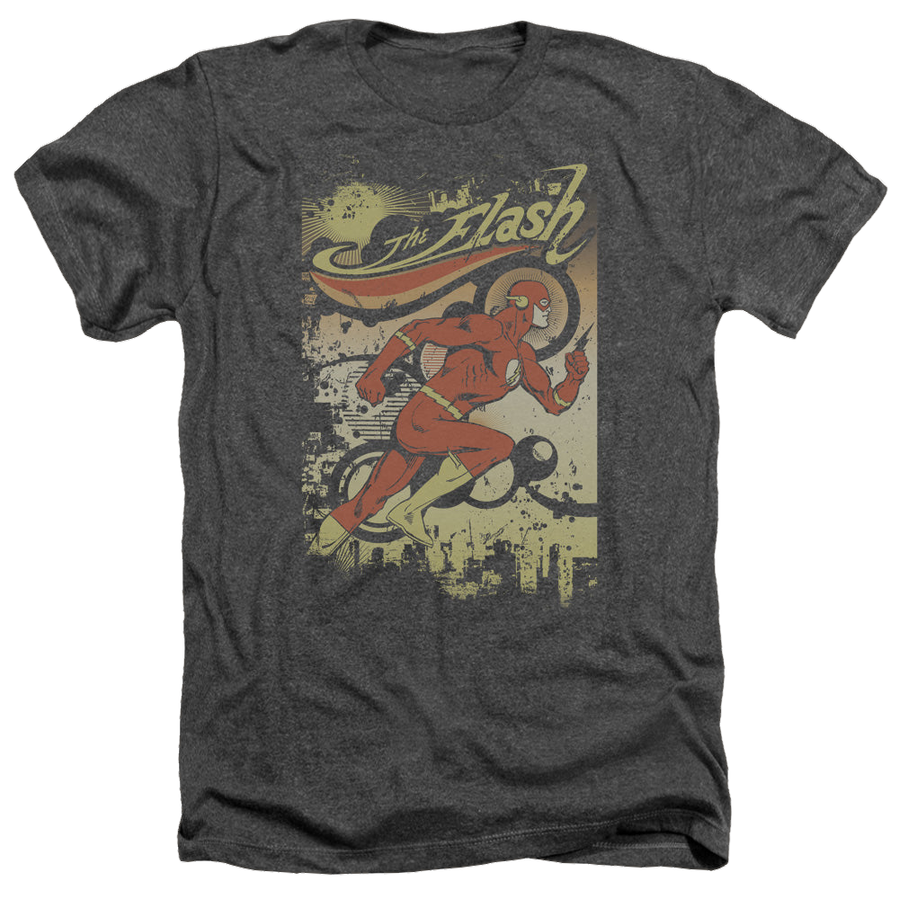 Flash, The Just Passing Through - Men's Heather T-Shirt Men's Heather T-Shirt The Flash   