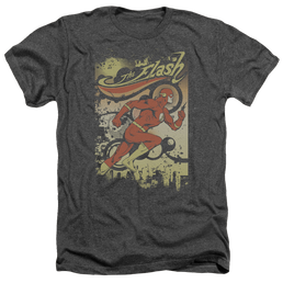 Flash, The Just Passing Through - Men's Heather T-Shirt Men's Heather T-Shirt The Flash   