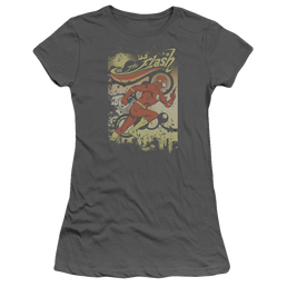 Flash, The Just Passing Through - Juniors T-Shirt Juniors T-Shirt The Flash   