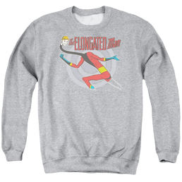 DC Comics Elongated Man - Men's Crewneck Sweatshirt Men's Crewneck Sweatshirt DC Comics   