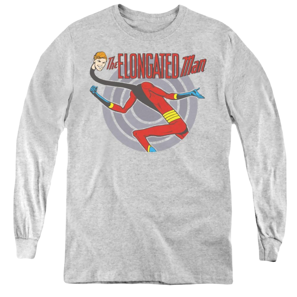 More Dc Characters Elongated Man - Youth Long Sleeve T-Shirt Youth Long Sleeve T-Shirt DC Comics   
