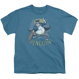 More DC Characters The Penguin - Youth T-Shirt Youth T-Shirt (Ages 8-12) DC Comics   