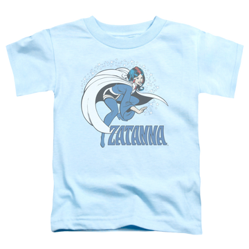 Light blue toddler t-shirt with DC Comics More DC Characters Zatanna graphic