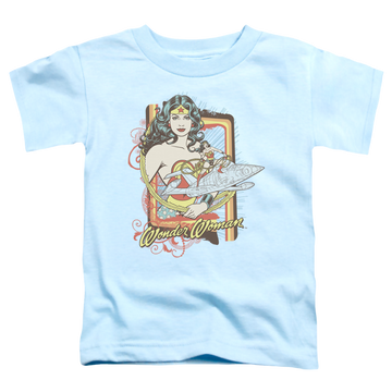 Wonder Woman Invisible Jet - Toddler T-Shirt Toddler T-Shirt Wonder Woman   