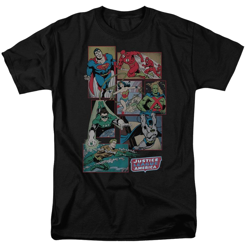 DC Comics Justice League Boxes - Men's Regular Fit T-Shirt – Sons of Gotham