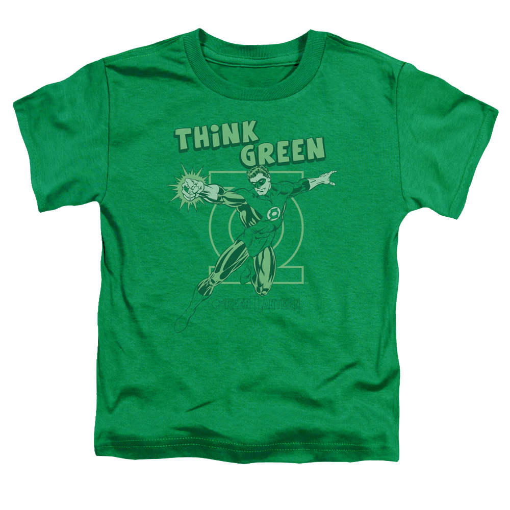 Green Lantern Think Green - Toddler T-Shirt Toddler T-Shirt Green Lantern   