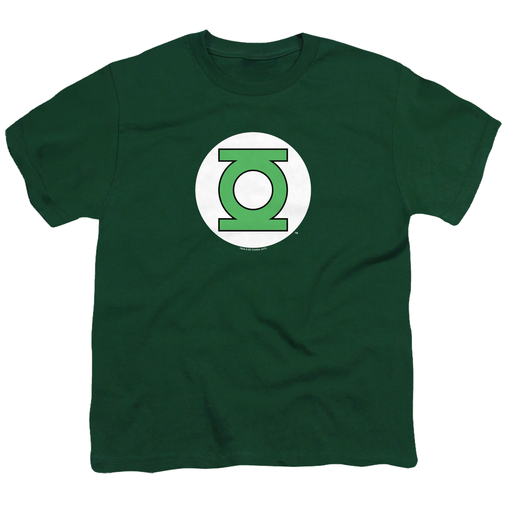 Green Lantern Green Lantern Logo - Youth T-Shirt Youth T-Shirt (Ages 8-12) Green Lantern   