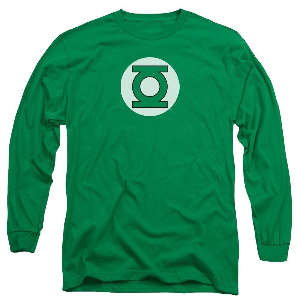 DC Comics Green Lantern Logo - Men's Long Sleeve T-Shirt Men's Long Sleeve T-Shirt Green Lantern   