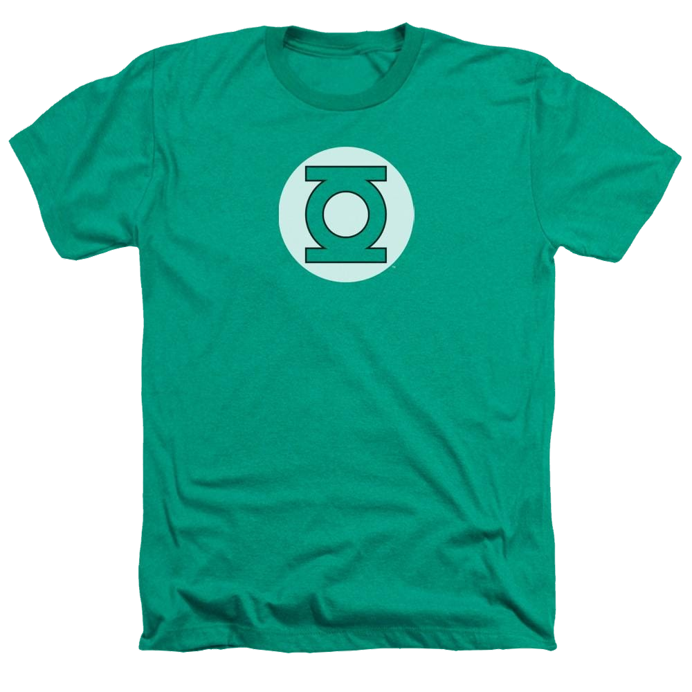 DC Comics Green Lantern Logo - Men's Heather T-Shirt Men's Heather T-Shirt Green Lantern   
