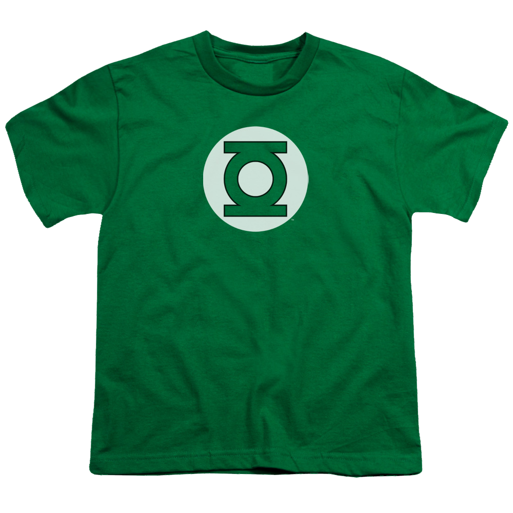 Green Lantern Green Lantern Logo - Youth T-Shirt Youth T-Shirt (Ages 8-12) Green Lantern   