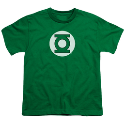 Green Lantern Green Lantern Logo - Youth T-Shirt Youth T-Shirt (Ages 8-12) Green Lantern   