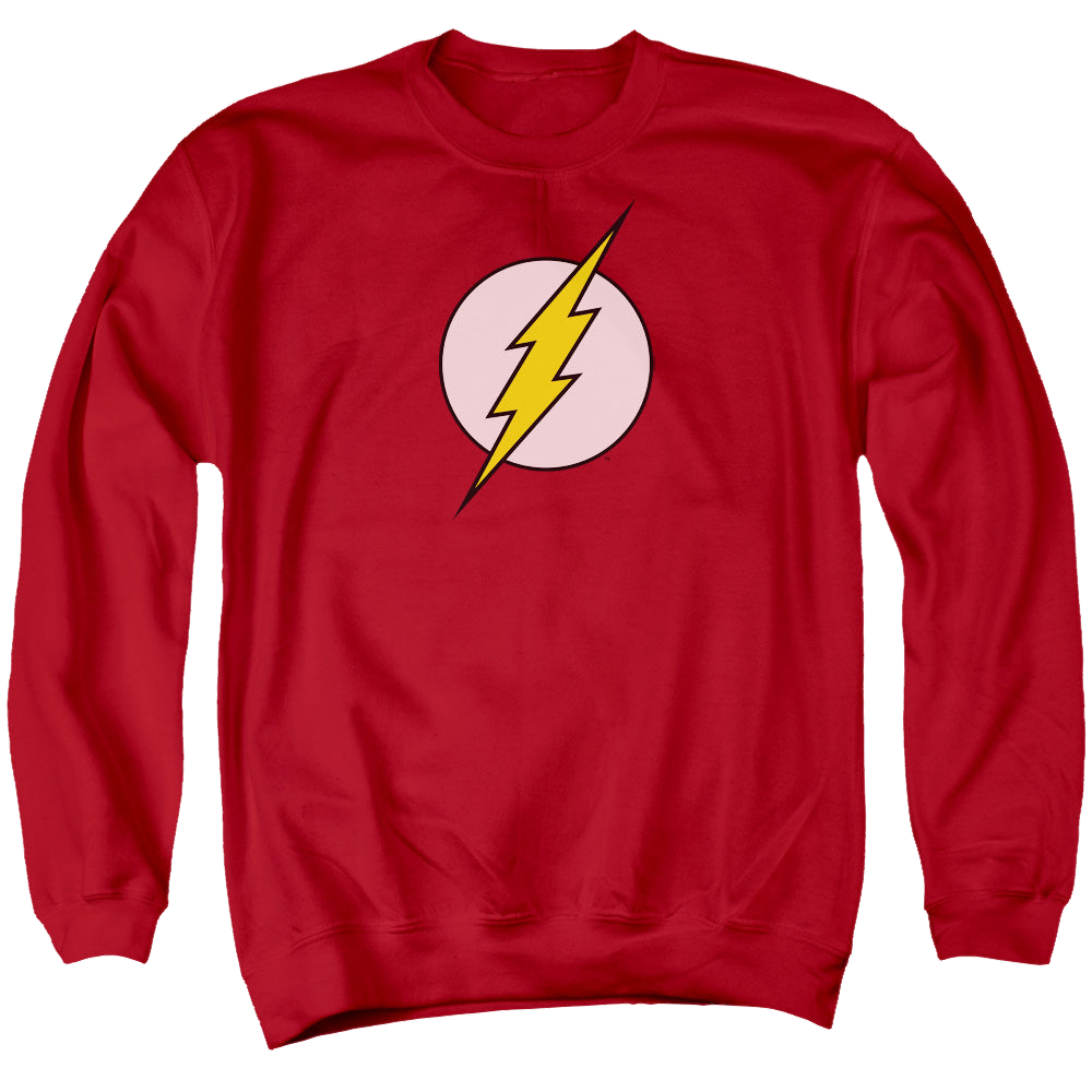 Flash, The Flash Logo - Men's Crewneck Sweatshirt Men's Crewneck Sweatshirt The Flash   