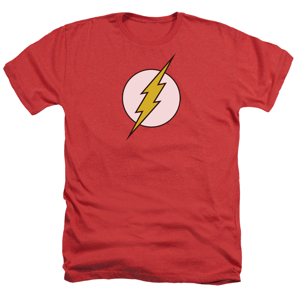 Flash, The Flash Logo - Men's Heather T-Shirt Men's Heather T-Shirt The Flash   