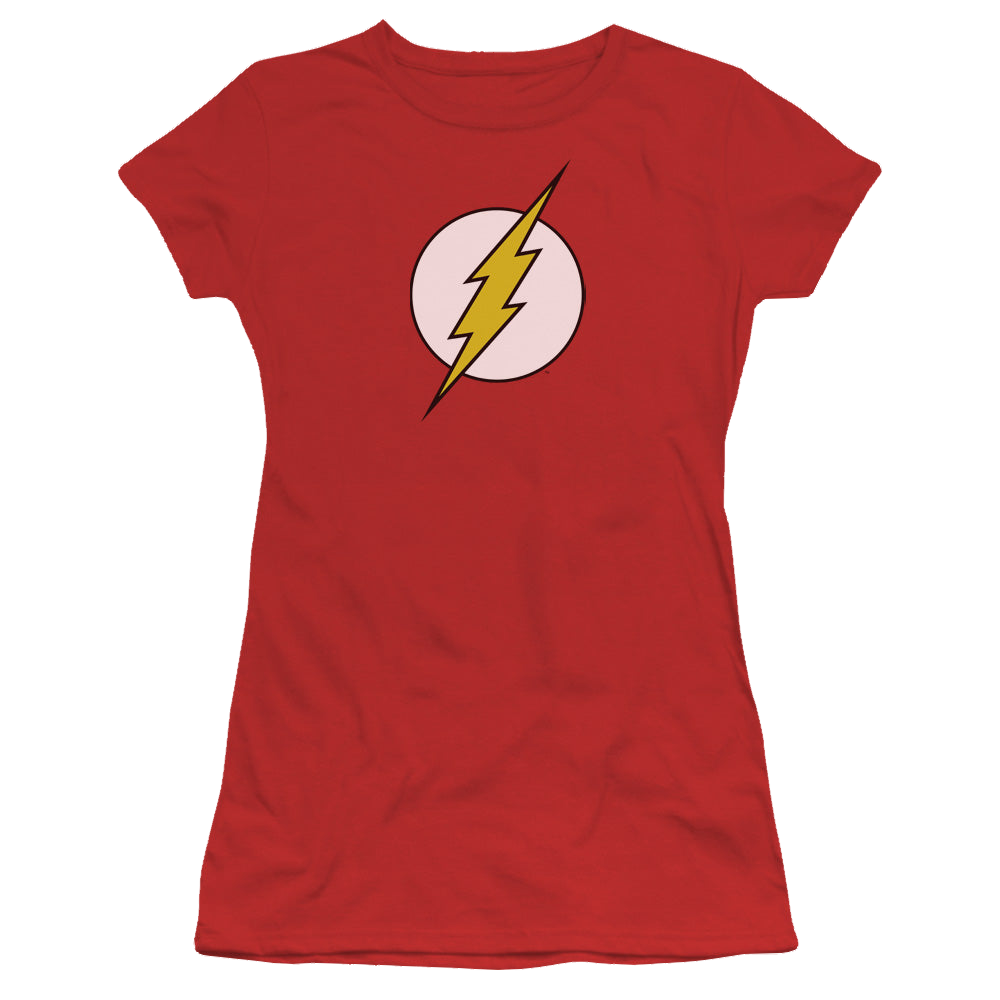 Flash, The Flash Logo - Juniors T-Shirt Juniors T-Shirt The Flash   