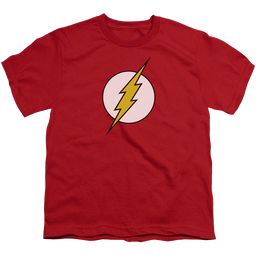 Flash, The Flash Logo - Youth T-Shirt Youth T-Shirt (Ages 8-12) The Flash   