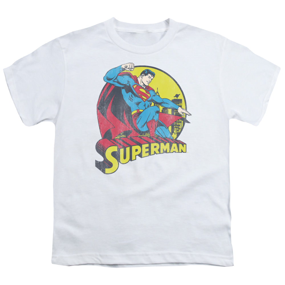 Superman Big Blue - Youth T-Shirt Youth T-Shirt (Ages 8-12) Superman   