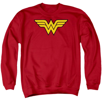 DC Comics Wonder Woman Logo - Men's Crewneck Sweatshirt Men's Crewneck Sweatshirt Wonder Woman   
