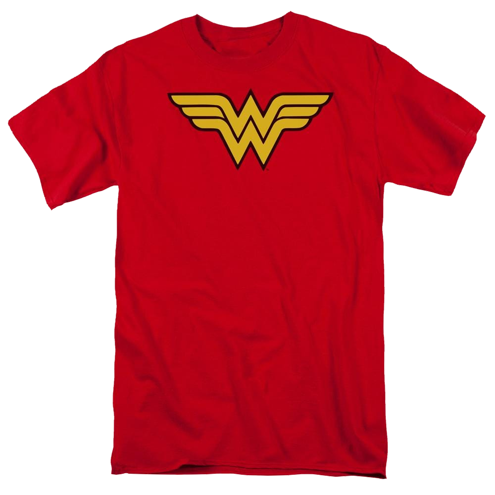 DC Comics Wonder Woman Logo - Men's Regular Fit T-Shirt Men's Regular Fit T-Shirt Wonder Woman   