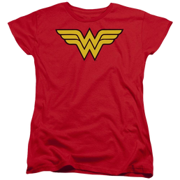 DC Comics Wonder Woman Logo - Women's T-Shirt Women's T-Shirt Wonder Woman   