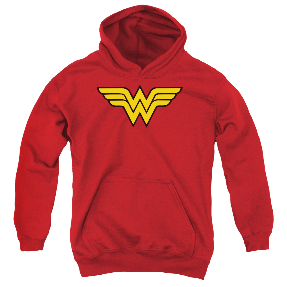 Wonder Woman Wonder Woman Logo - Youth Hoodie Youth Hoodie (Ages 8-12) Wonder Woman   