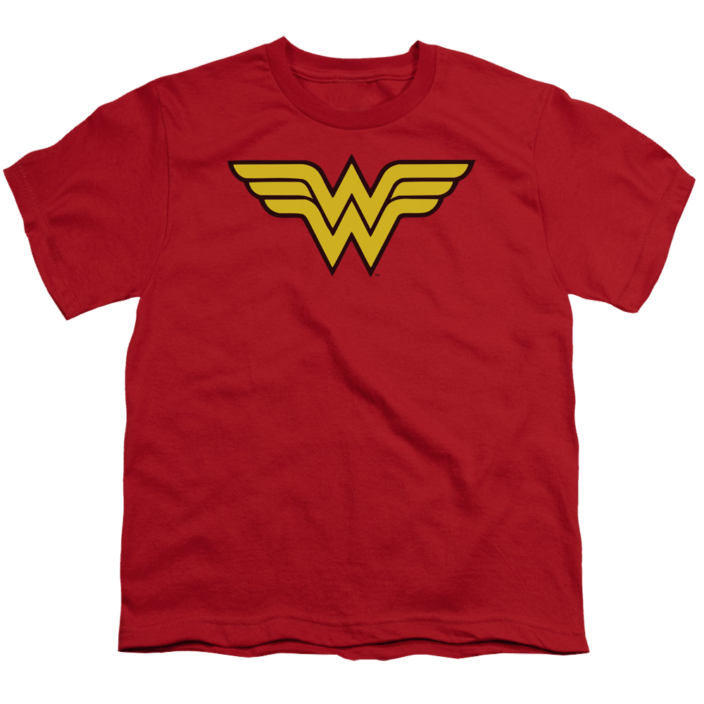 Wonder Woman Wonder Woman Logo - Youth T-Shirt Youth T-Shirt (Ages 8-12) Wonder Woman   