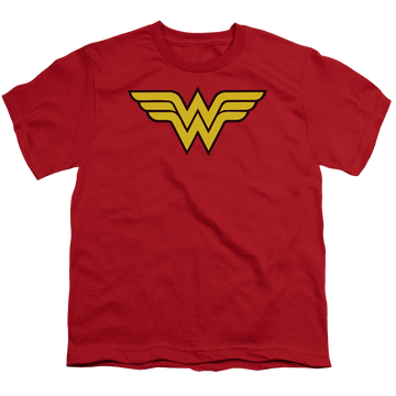 Wonder Woman Wonder Woman Logo - Youth T-Shirt Youth T-Shirt (Ages 8-12) Wonder Woman   