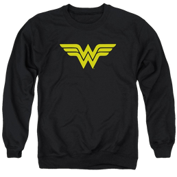 DC Comics Wonder Woman Logo - Men's Crewneck Sweatshirt Men's Crewneck Sweatshirt Wonder Woman   