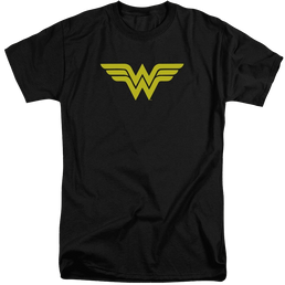 DC Comics Wonder Woman Logo - Men's Tall Fit T-Shirt Men's Tall Fit T-Shirt Wonder Woman   