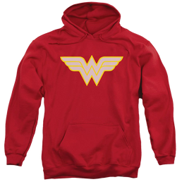 DC Comics Ww Logo - Pullover Hoodie Pullover Hoodie Wonder Woman   