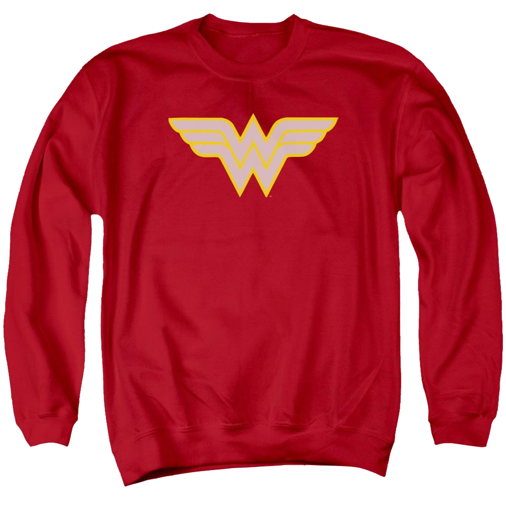 DC Comics Ww Logo - Men's Crewneck Sweatshirt Men's Crewneck Sweatshirt Wonder Woman   