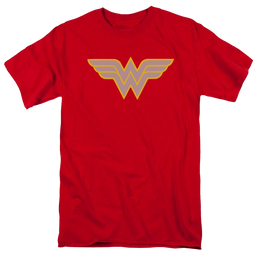 DC Comics Ww Logo - Men's Regular Fit T-Shirt Men's Regular Fit T-Shirt Wonder Woman   