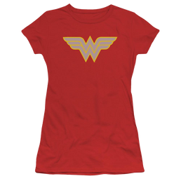 DC Comics Ww Logo - Juniors T-Shirt Juniors T-Shirt Wonder Woman   