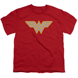 Wonder Woman Ww Logo - Youth T-Shirt Youth T-Shirt (Ages 8-12) Wonder Woman   