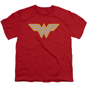 Wonder Woman Ww Logo - Youth T-Shirt Youth T-Shirt (Ages 8-12) Wonder Woman   