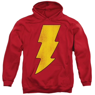 DC Comics Shazam Logo Distressed - Pullover Hoodie Pullover Hoodie Shazam   