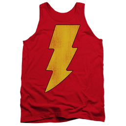 DC Comics Shazam Logo Distressed Men's Tank Men's Tank Shazam   