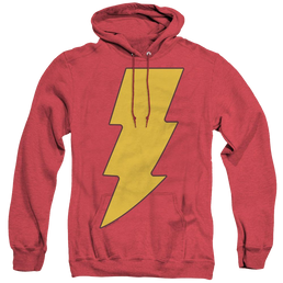 Shazam Shazam Logo - Heather Pullover Hoodie Heather Pullover Hoodie Shazam   