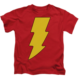 Shazam Shazam Logo - Kid's T-Shirt Kid's T-Shirt (Ages 4-7) Shazam   