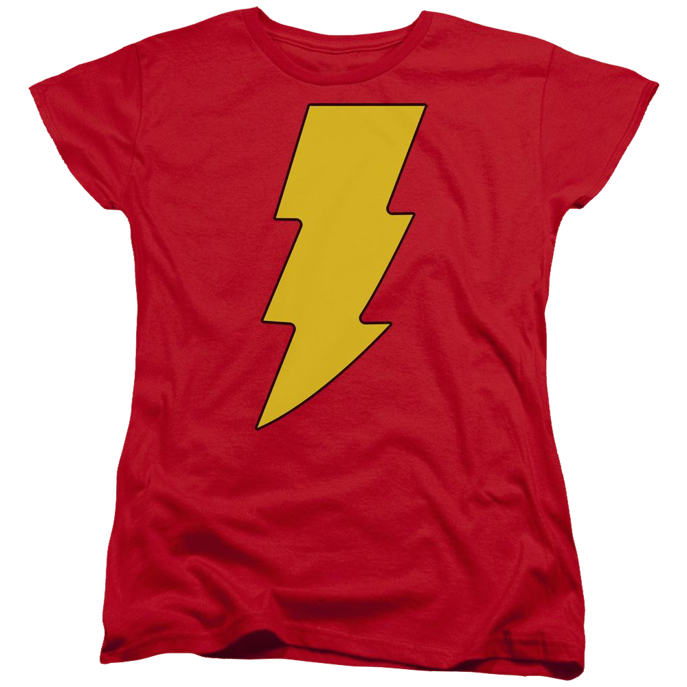 DC Comics Shazam Logo - Women's T-Shirt Women's T-Shirt Shazam   