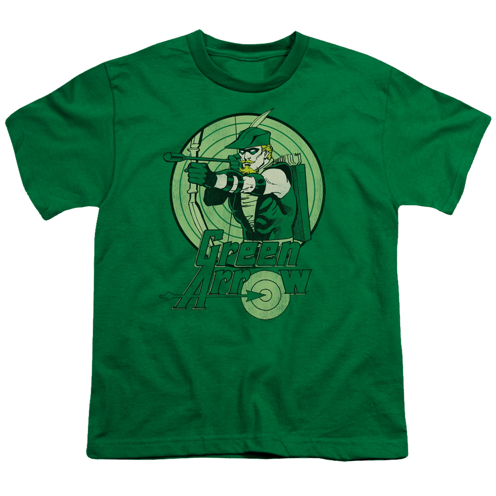 Green Arrow Green Arrow - Youth T-Shirt Youth T-Shirt (Ages 8-12) Green Arrow   