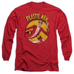 DC Comics Plastic Man - Men's Long Sleeve T-Shirt Men's Long Sleeve T-Shirt Plastic Man   
